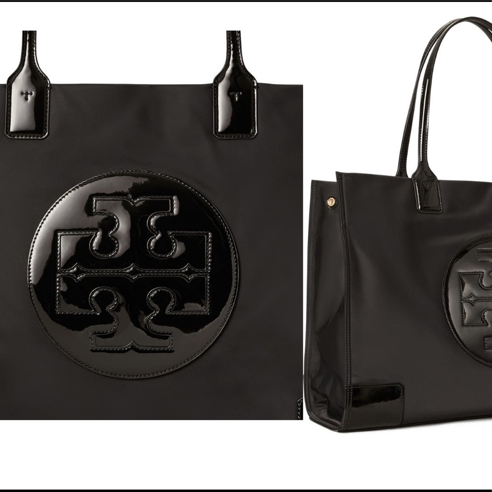 Tory Burch Ella Patent Nylon Tote